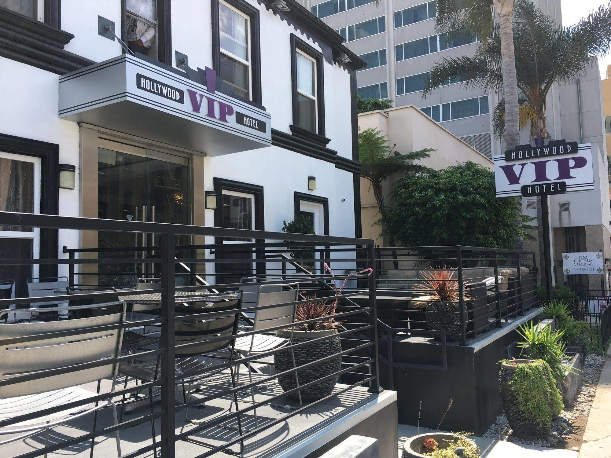Hollywood Vip Hotel Los Angeles Exteriör bild