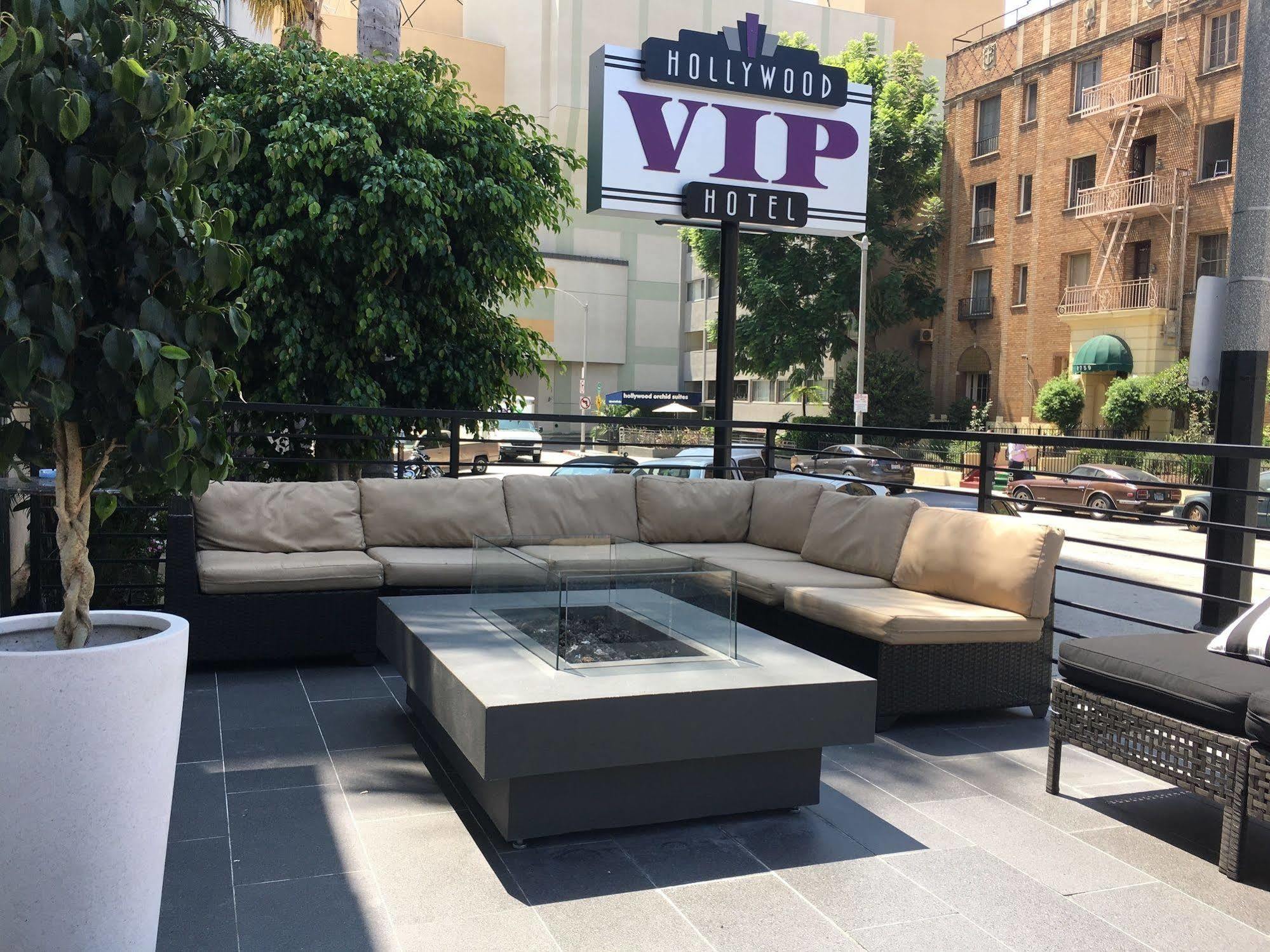 Hollywood Vip Hotel Los Angeles Exteriör bild