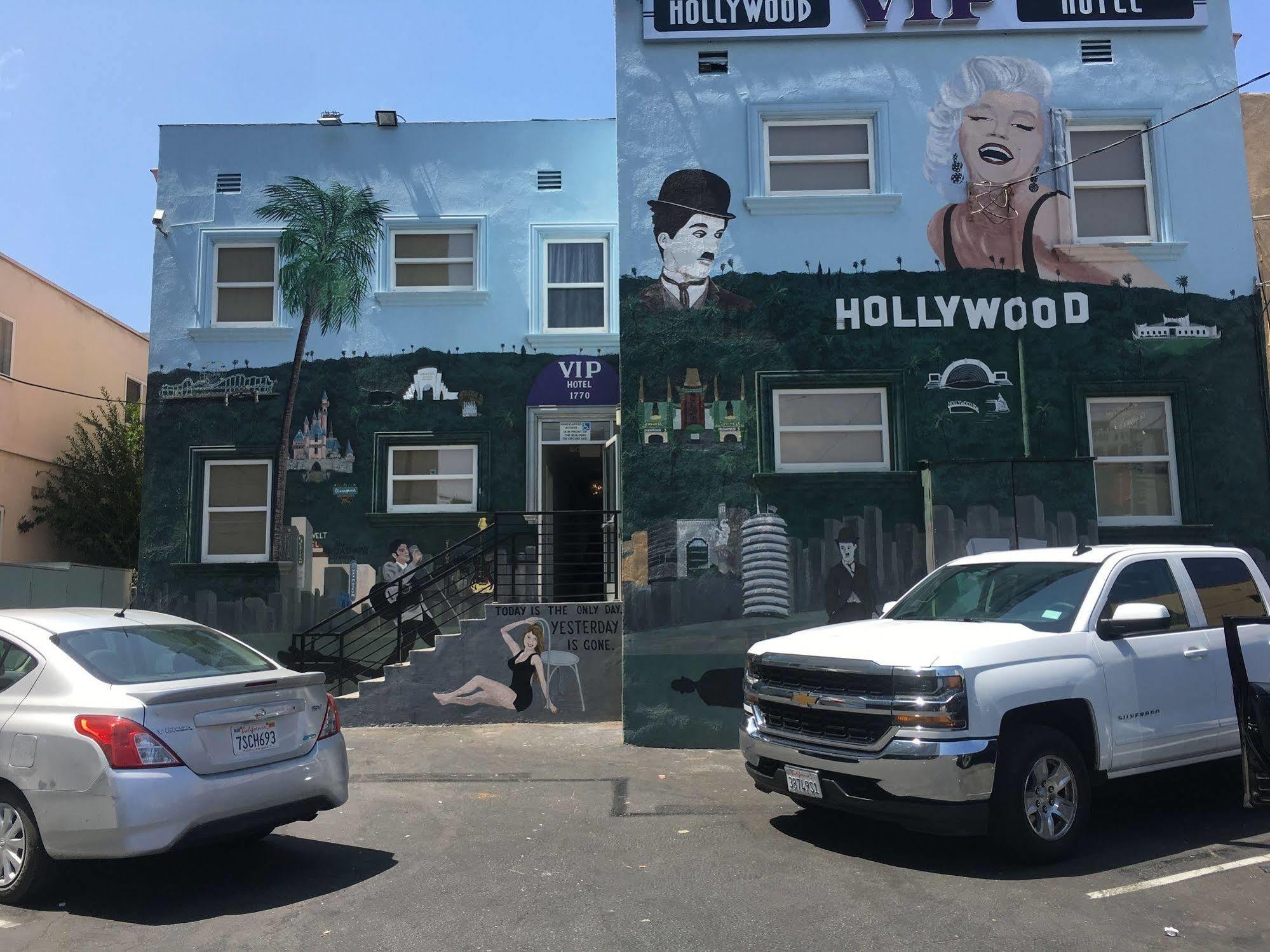 Hollywood Vip Hotel Los Angeles Exteriör bild